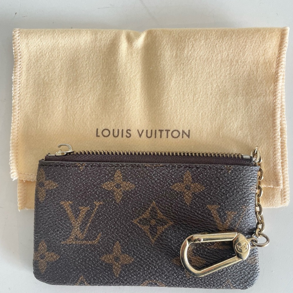 Monogram Key Pouch
